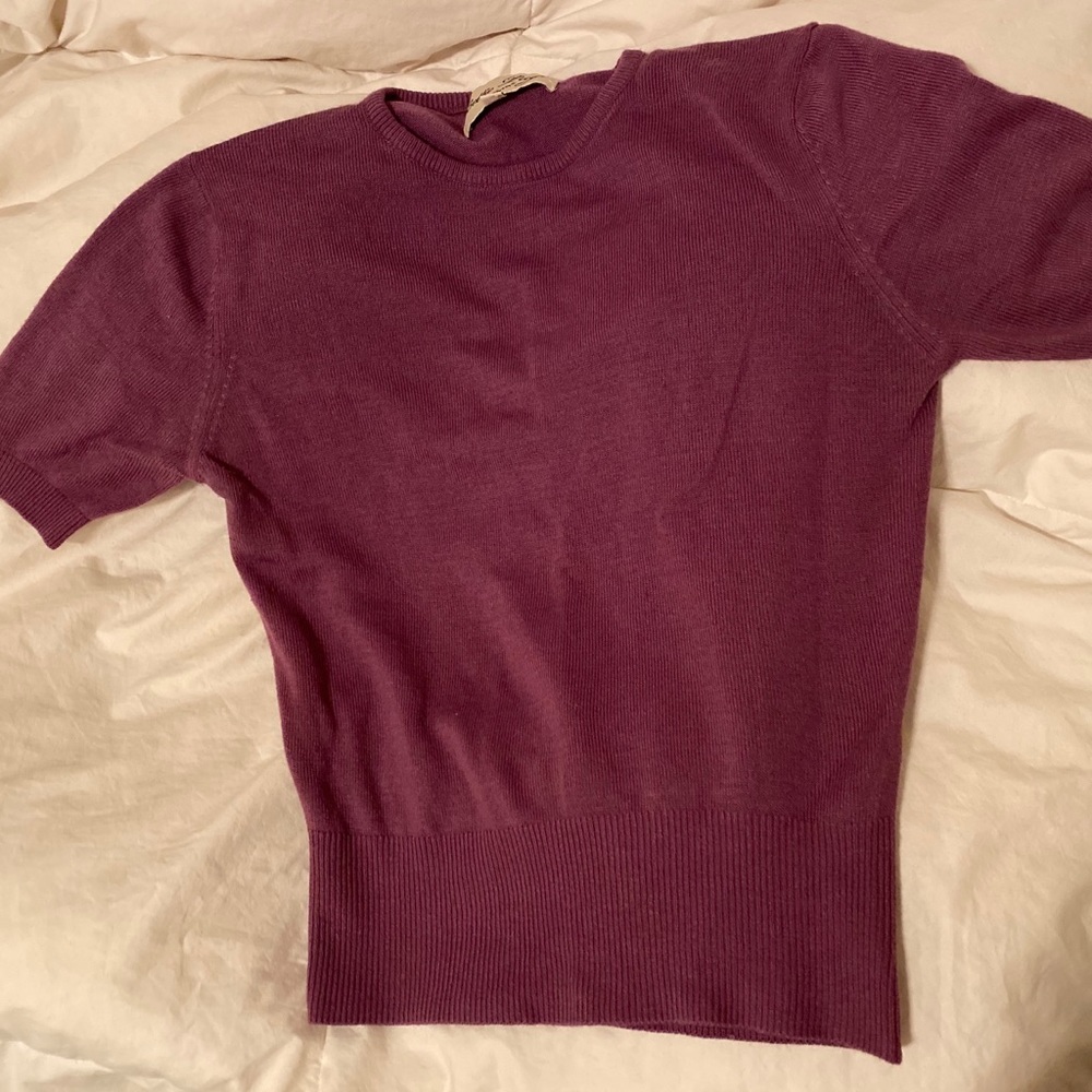 Bettie Page Short Sleeve Sweater